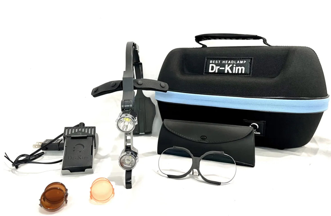 HEADLIGHT DKH-50 AND LOUPE SET – Dr Kim Headlight